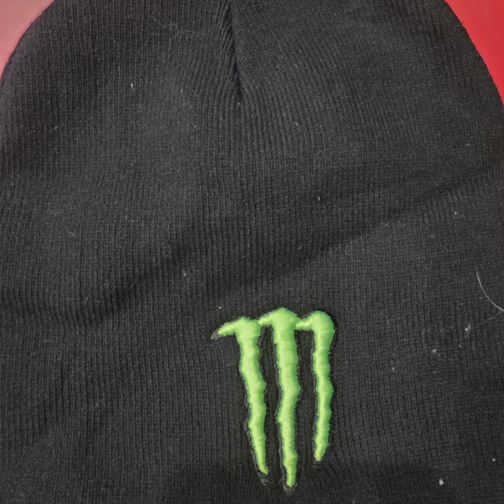 Monster Energy Black Beanie Hat